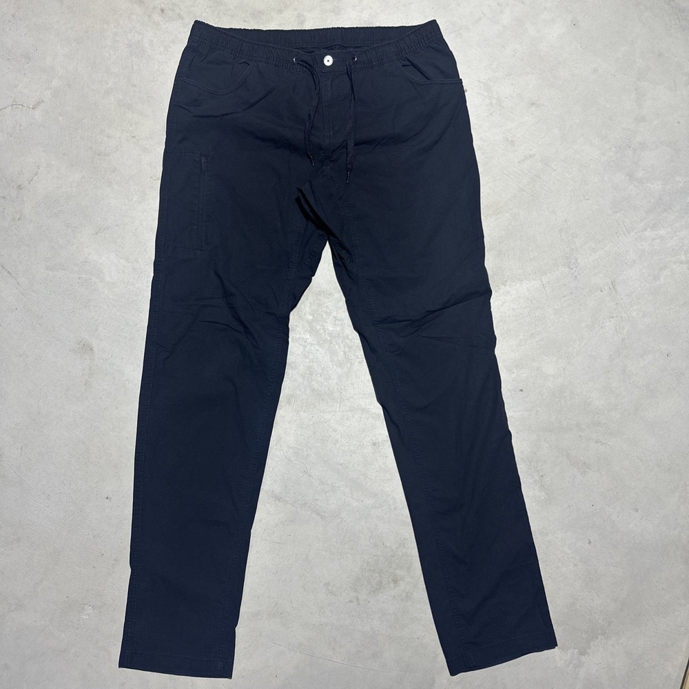 BYLT Weekender Pants Men's SZ 2XL Black Jogger Stretch Casual Travel 36" Inseam